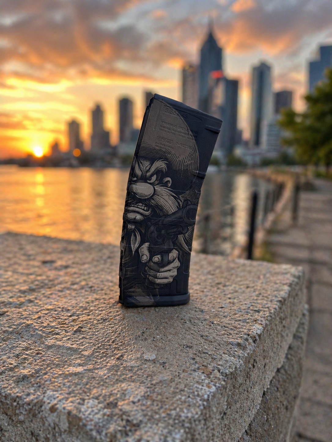 Deadeye Outlaw Laser Engraved PMAG