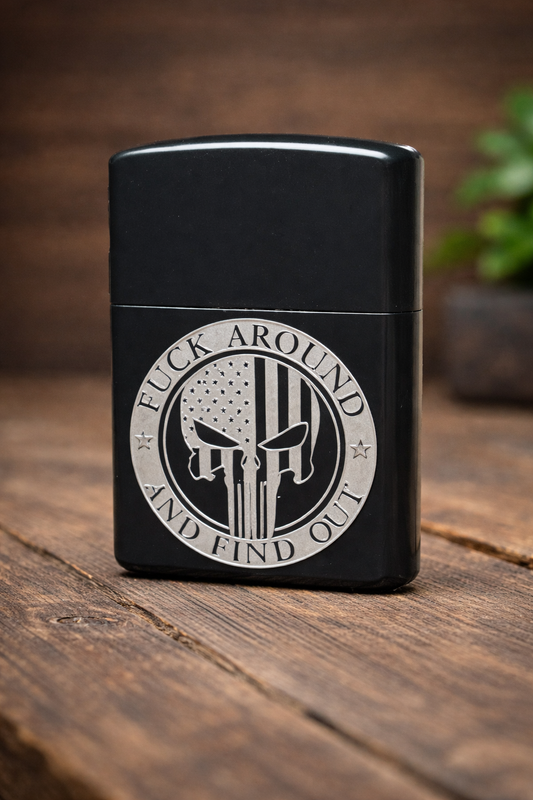 FAFO Custom Engraved Wind Proof Lighter