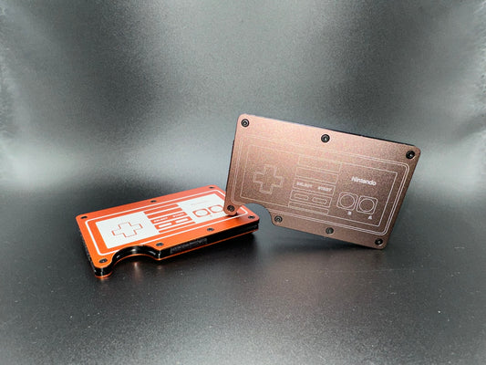 Retro Gaming RFID Wallet – Classic Controller EDC Wallet