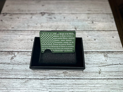 Constitution Tactical Wallet – RFID Blocking Minimalist Wallet