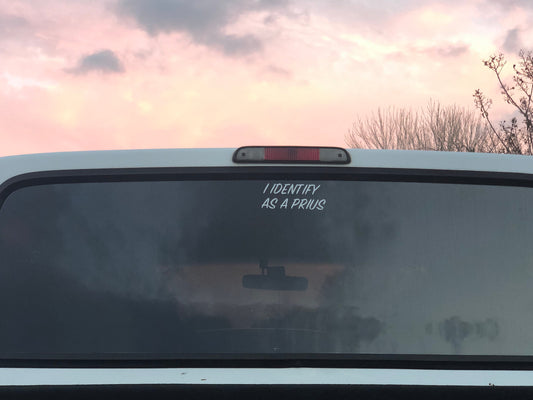 I Identify as a Prius
