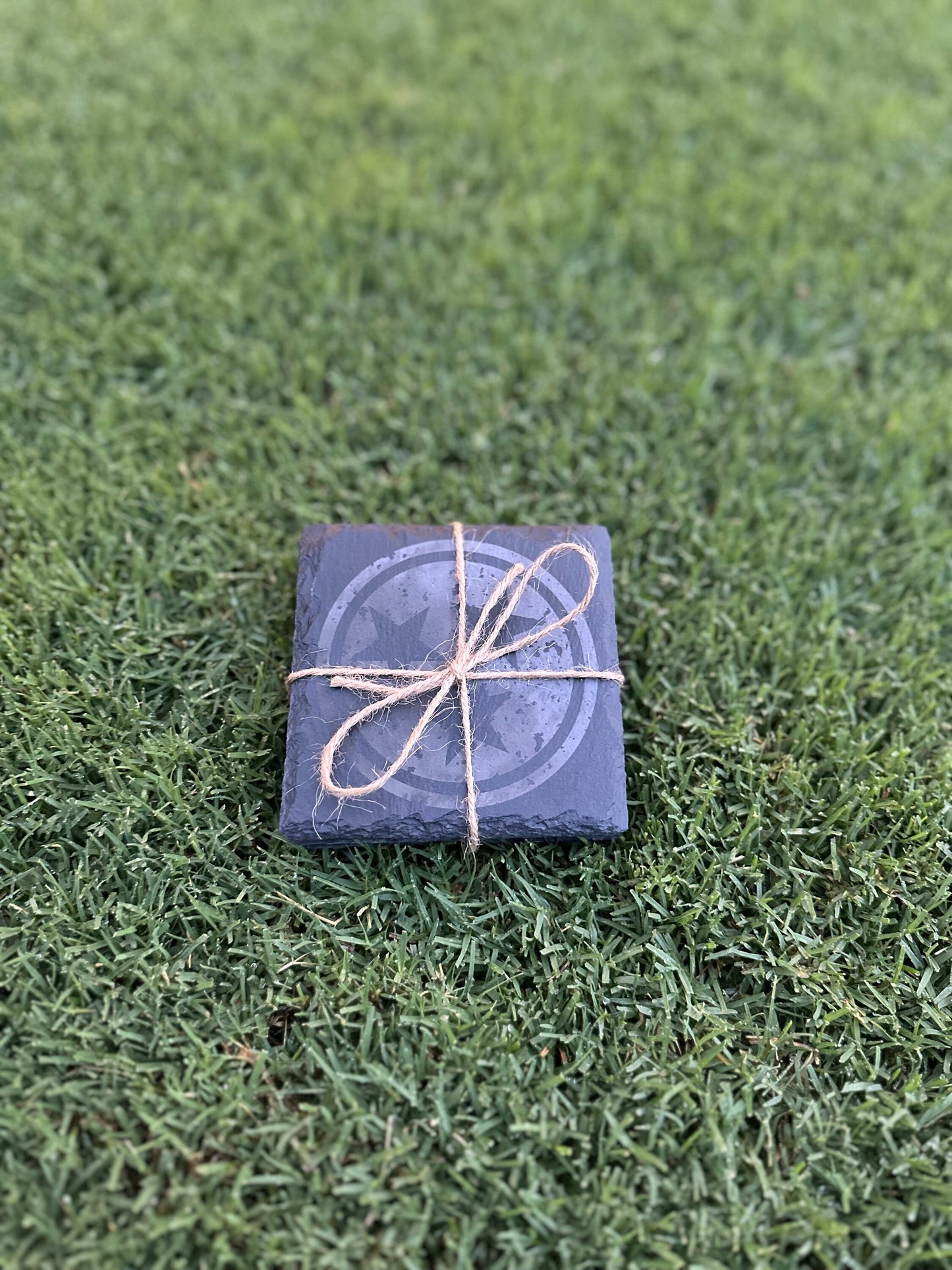 Custom Tennessee Themed 100% Slate Coasters