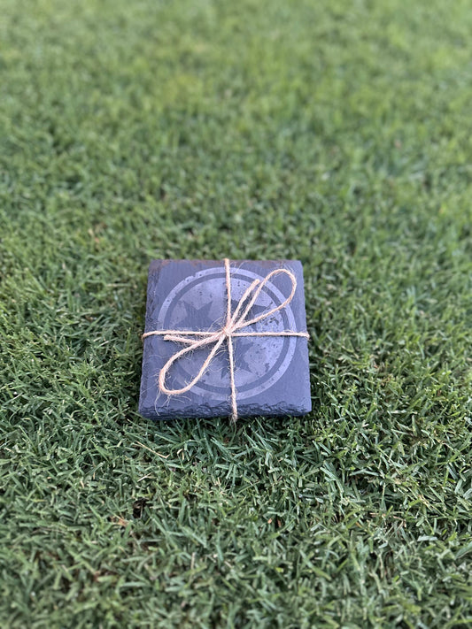 Custom Tennessee Themed 100% Slate Coasters