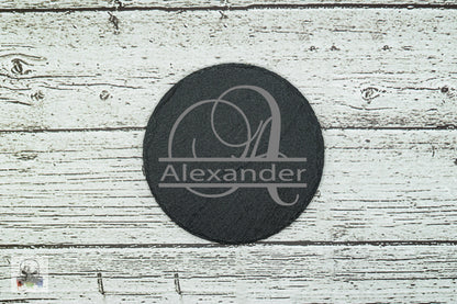 Elevate Your Home Decor with Personalized Slate Coasters!
