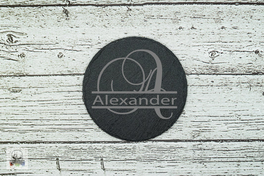 Elevate Your Home Decor with Personalized Slate Coasters!